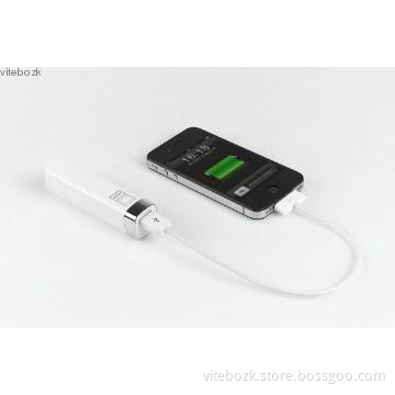 Cool Gifts Portable Lipstick Battery Charger 2200mAh